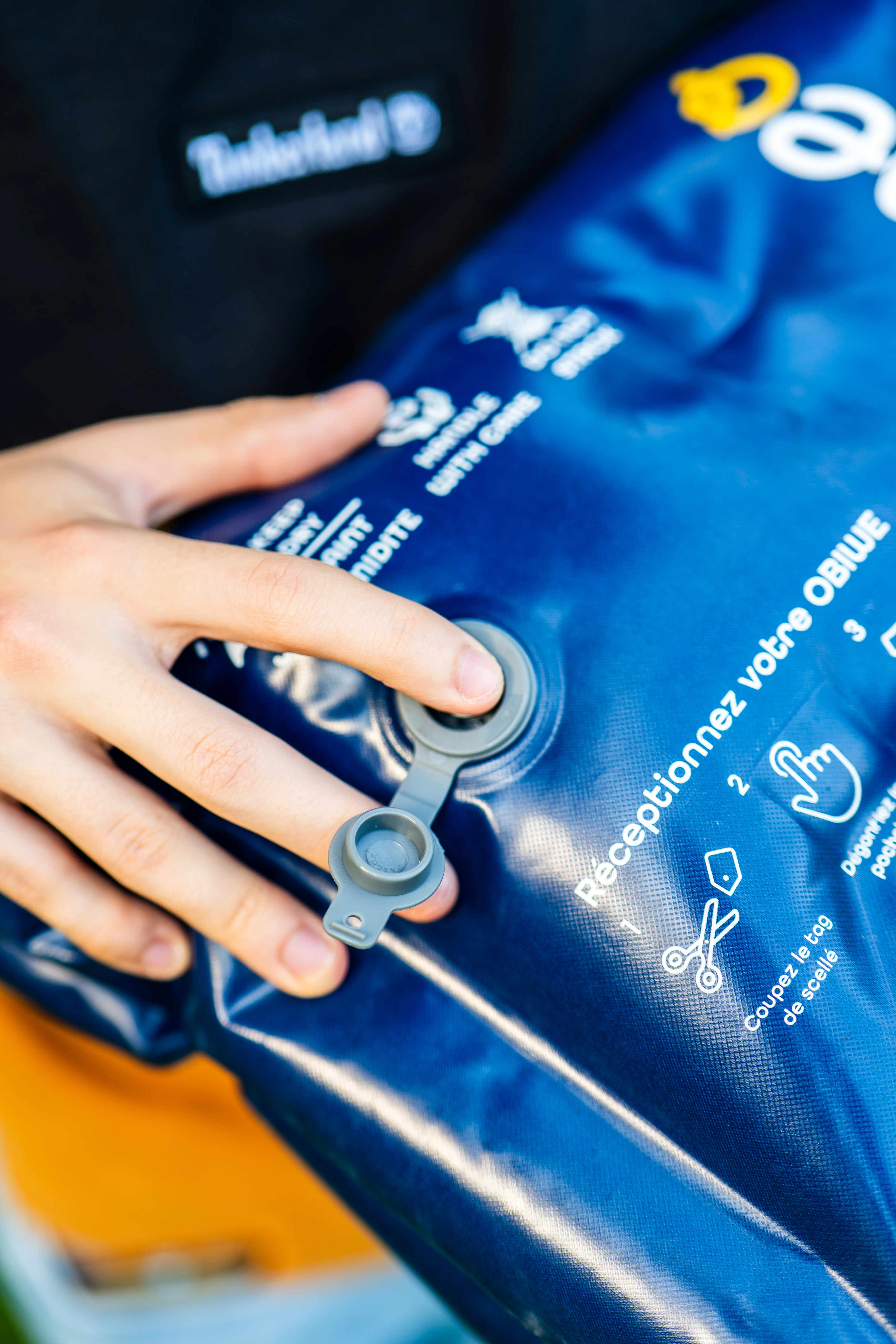 Emballage Stelneo vide prêt à être renvoyé